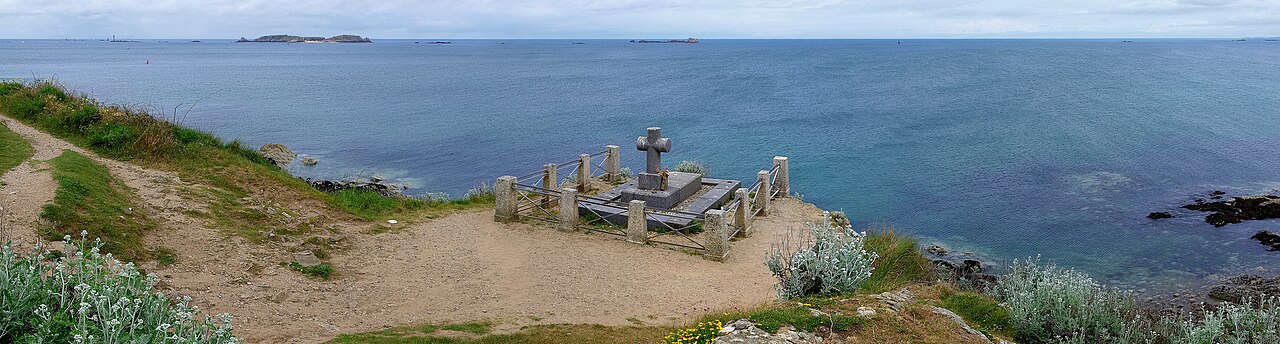 Foto fra Saint-Malo, Frankrike – St-Malo Tombe Chateaubriand