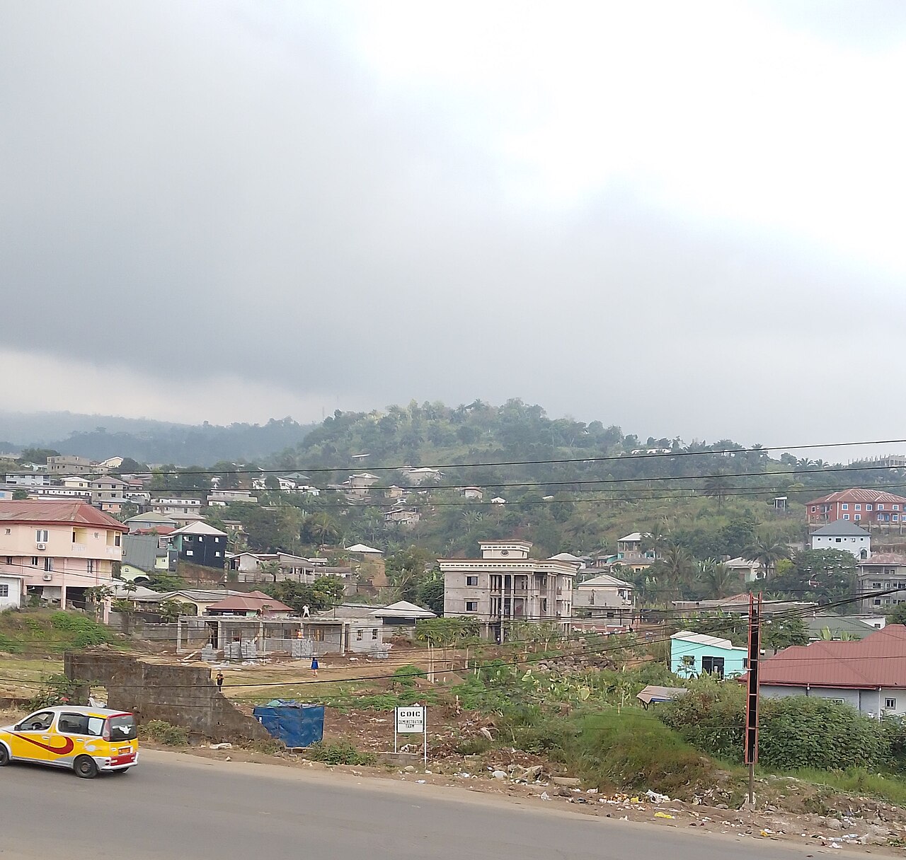 Foto fra Buea, Kamerun – Urban settlement in buea
