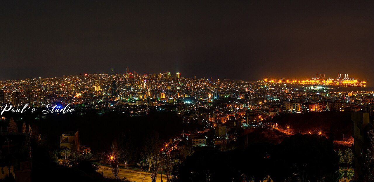 Foto fra Beirut, Libanon – Beirut at Night