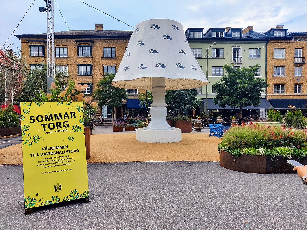 Foto fra Malmö, Sverige – Davidshallstorg Malmö