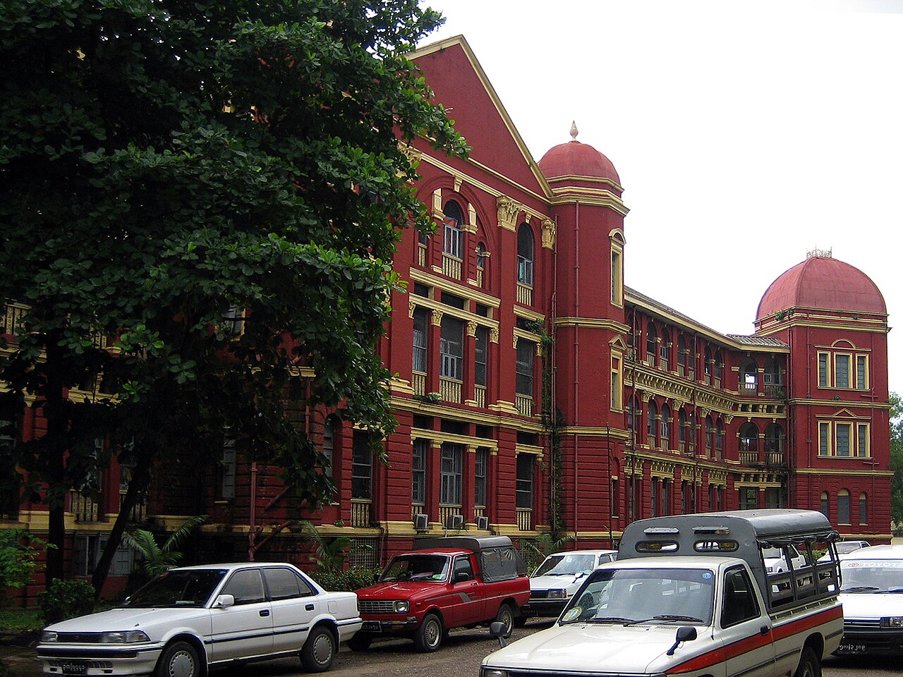 Foto fra Rangoon, Myanmar – General Hospital, Yangon