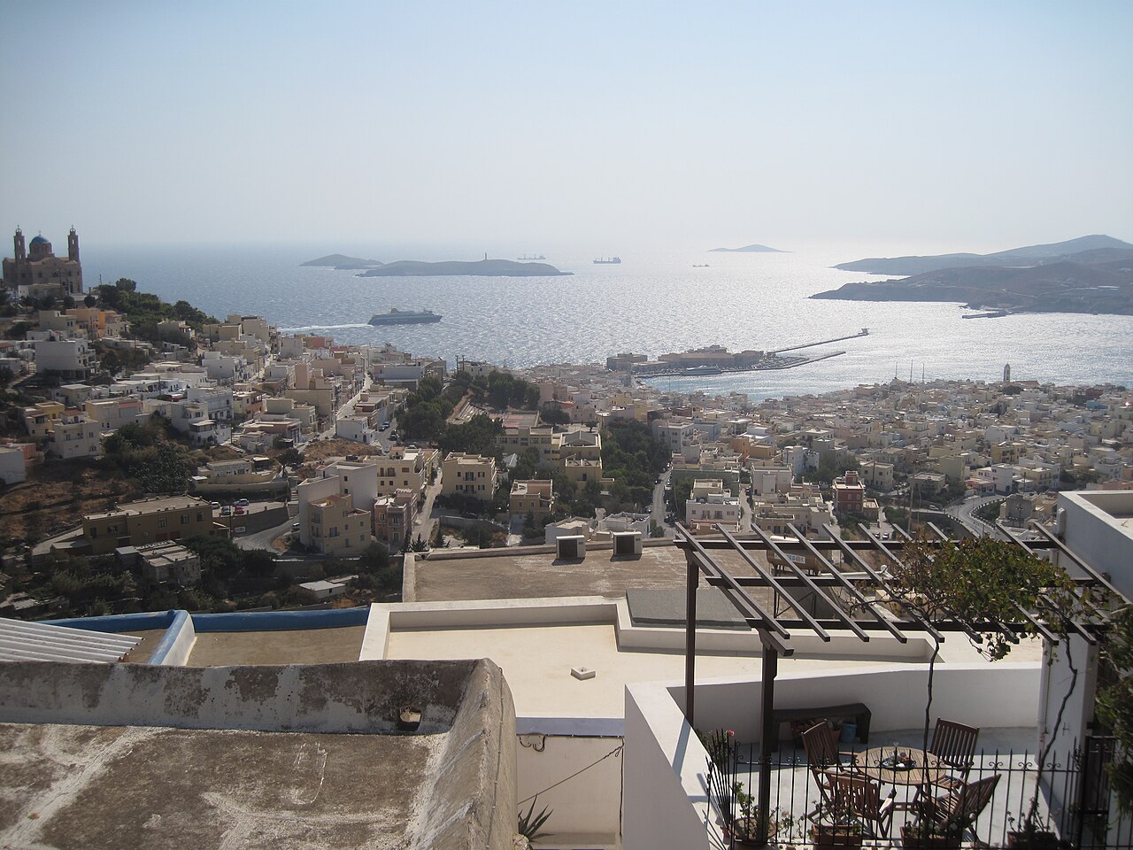 Foto fra Syros, Hellas – Ano Syros - View