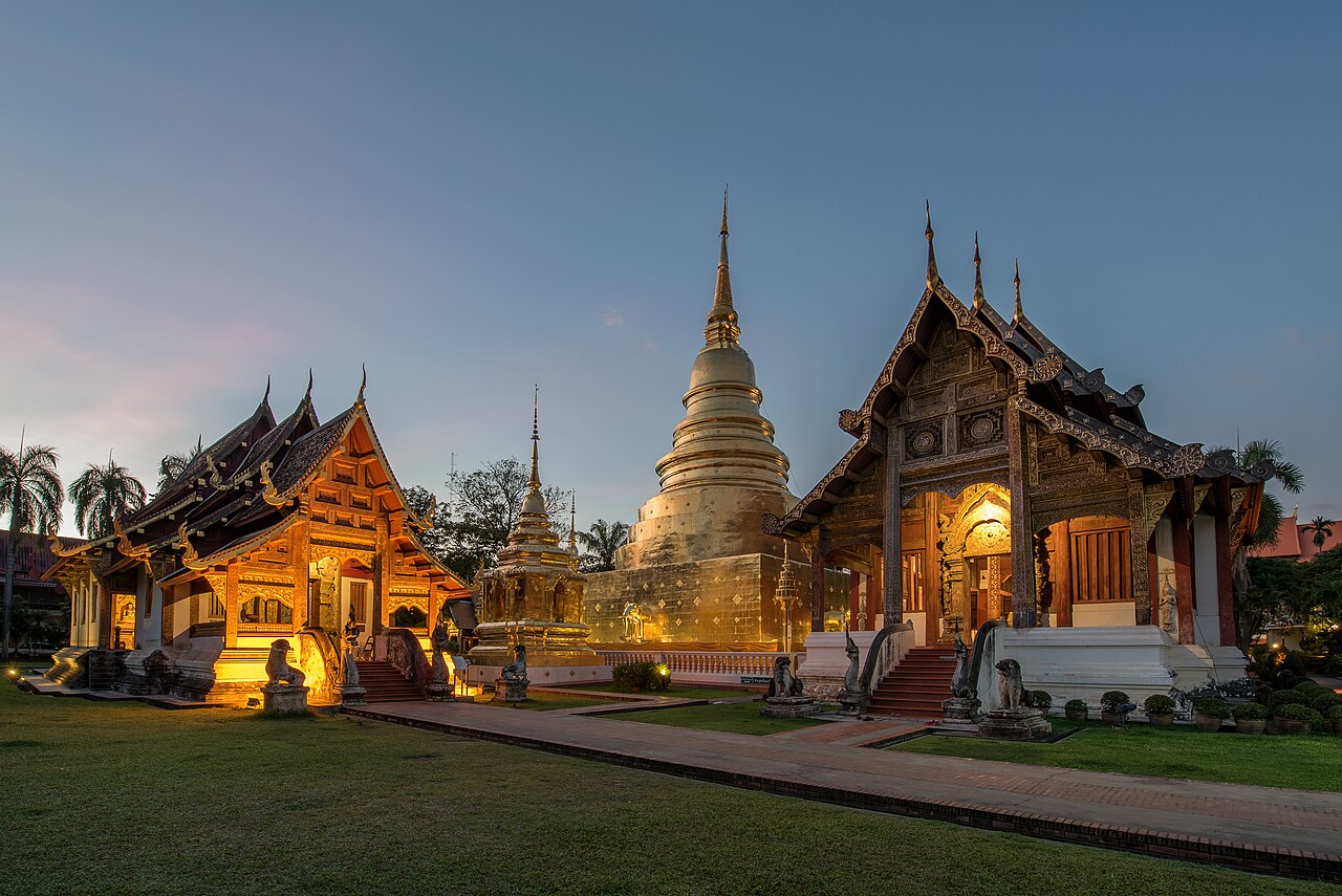 Foto fra Chiang Mai, Thailand – 0020-วัดพระสิงห์วรมหาวิหาร