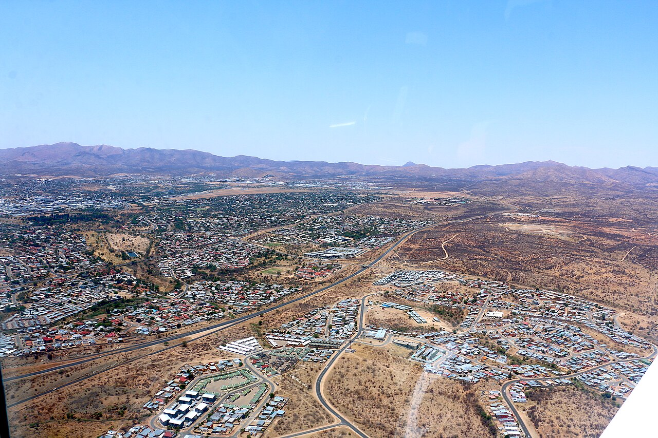 Foto fra Windhoek, Namibia – Windhoek Luftaufnahme