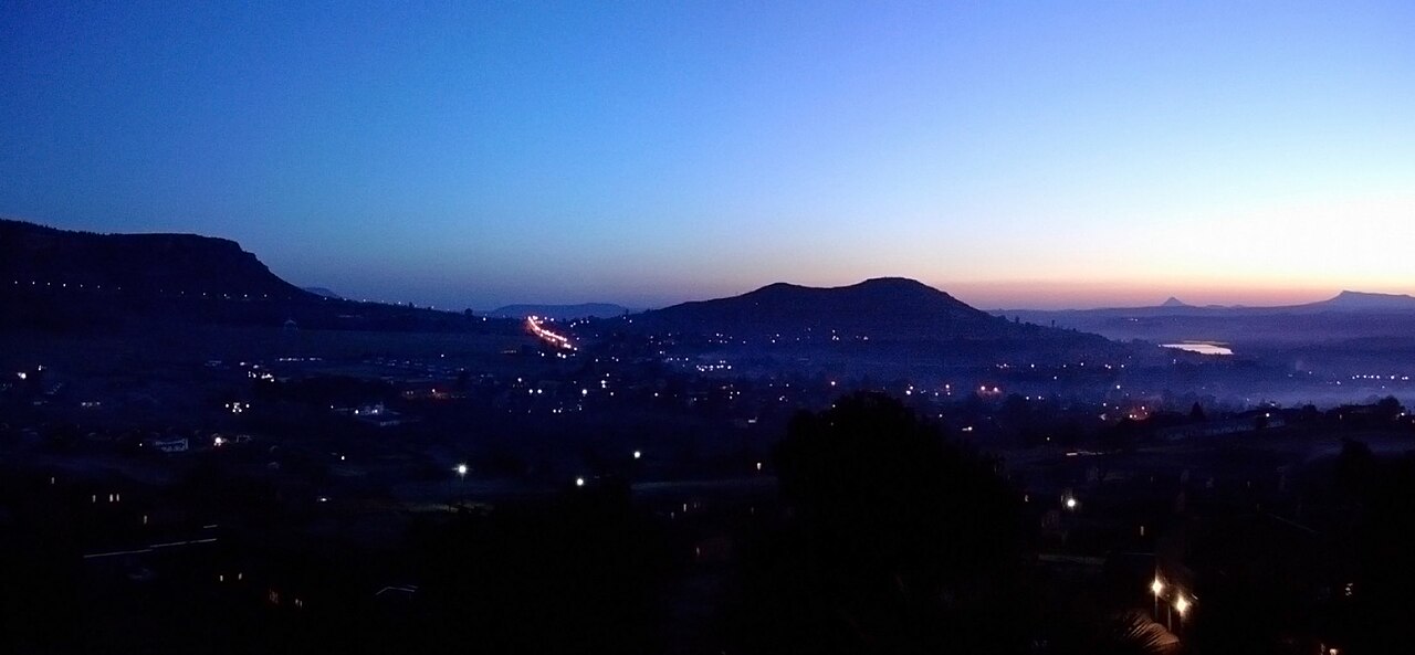 Foto fra Maseru, Lesotho – Maseru night
