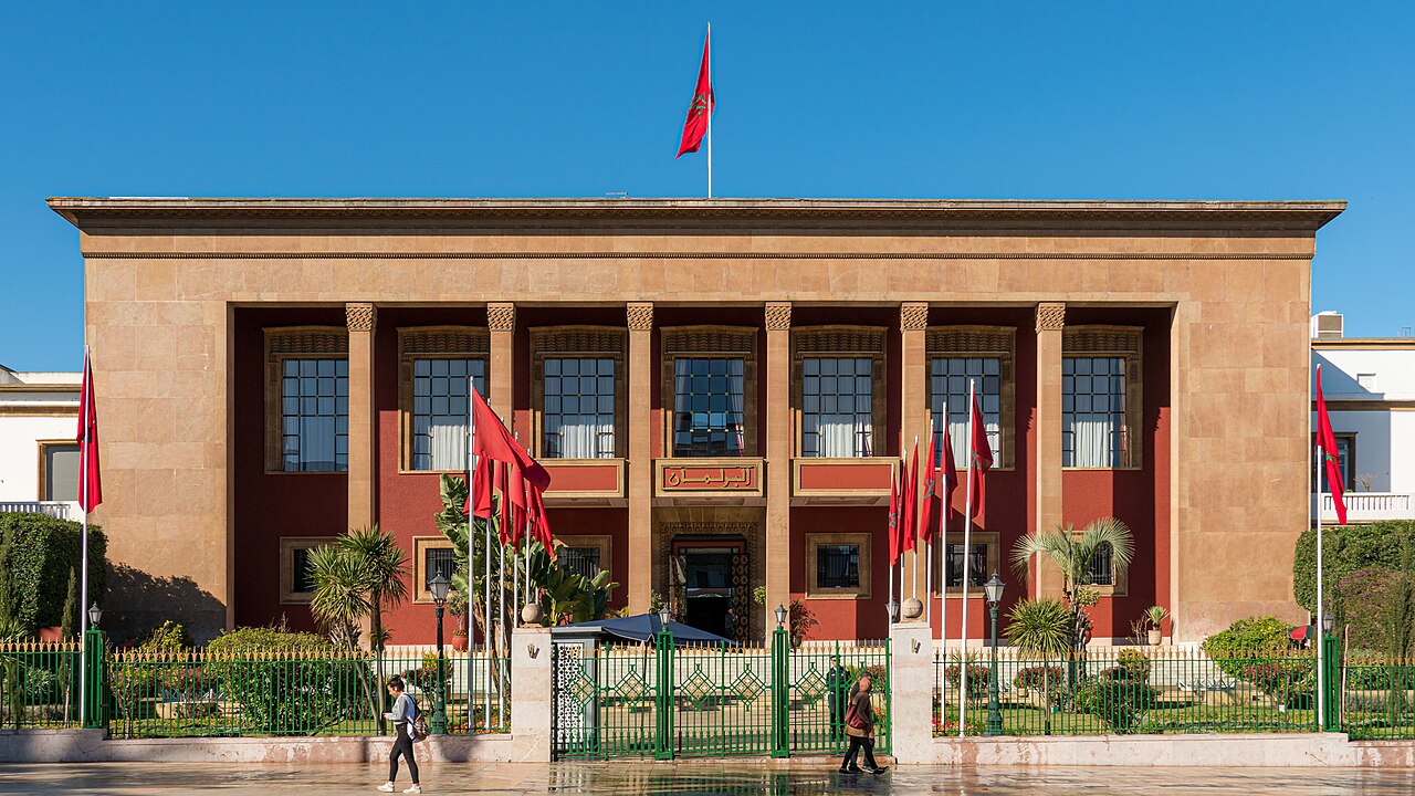 Foto fra Rabat, Marokko – Moroccan Parliament Building