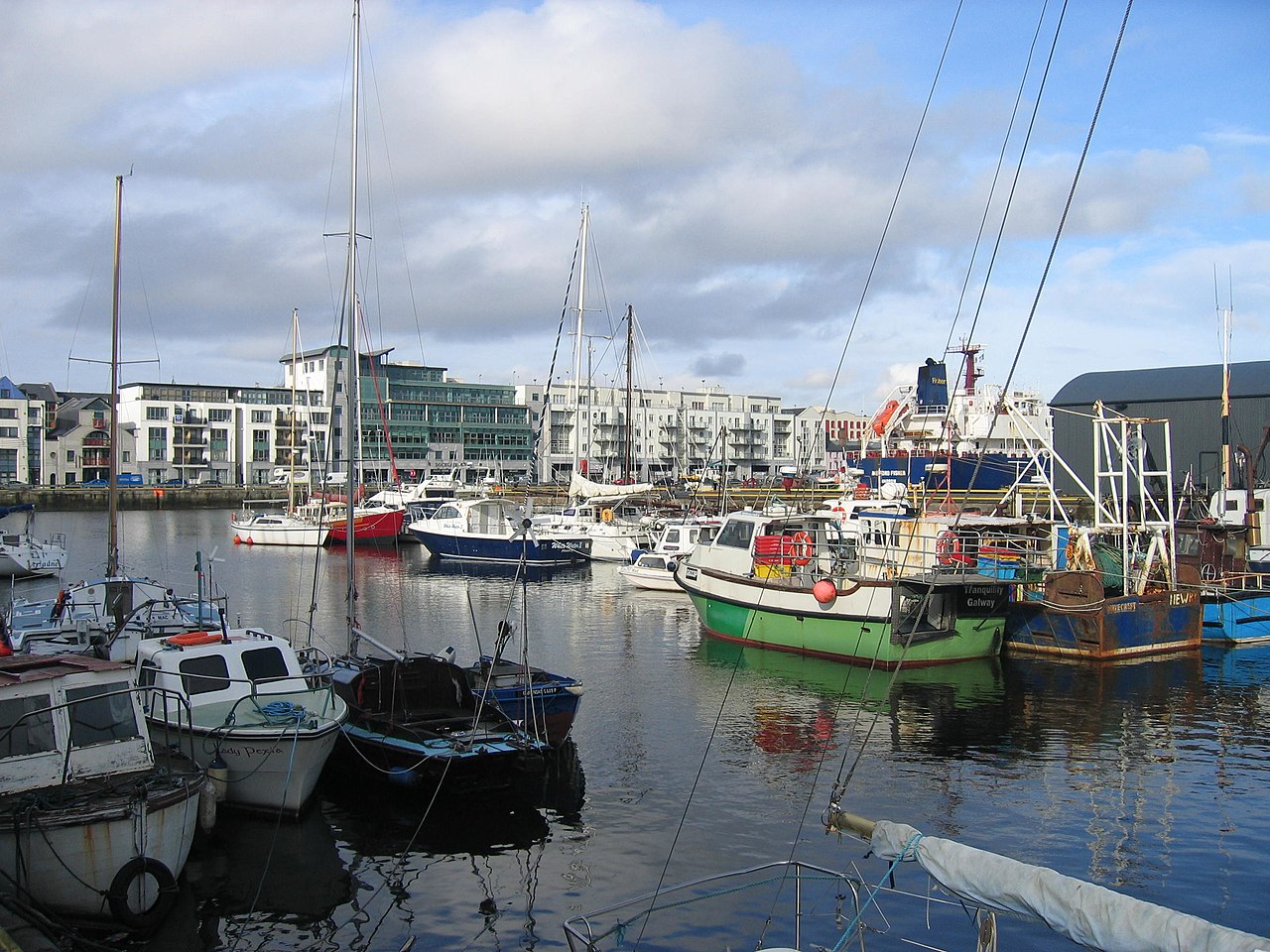 Foto fra Galway City, Irland – Galway Harbour