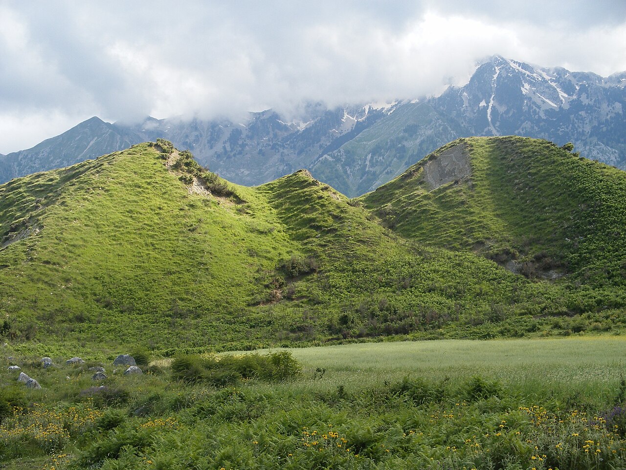 Foto fra Epirus, Hellas – Hills Horë-Vranisht