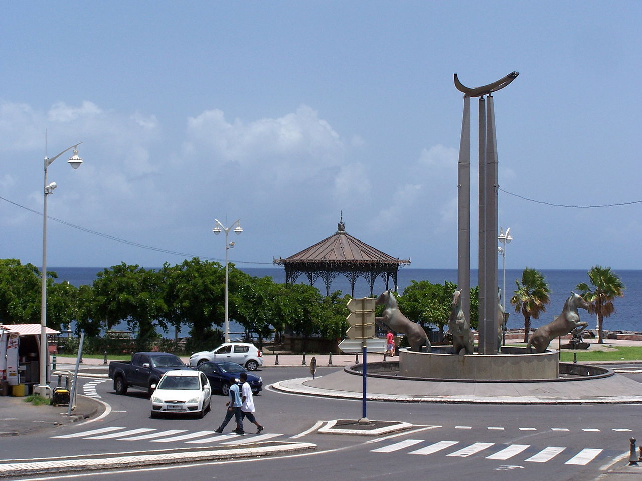Foto fra Basse-Terre, Guadeloupe – Rond-Point central de Basse-Terre