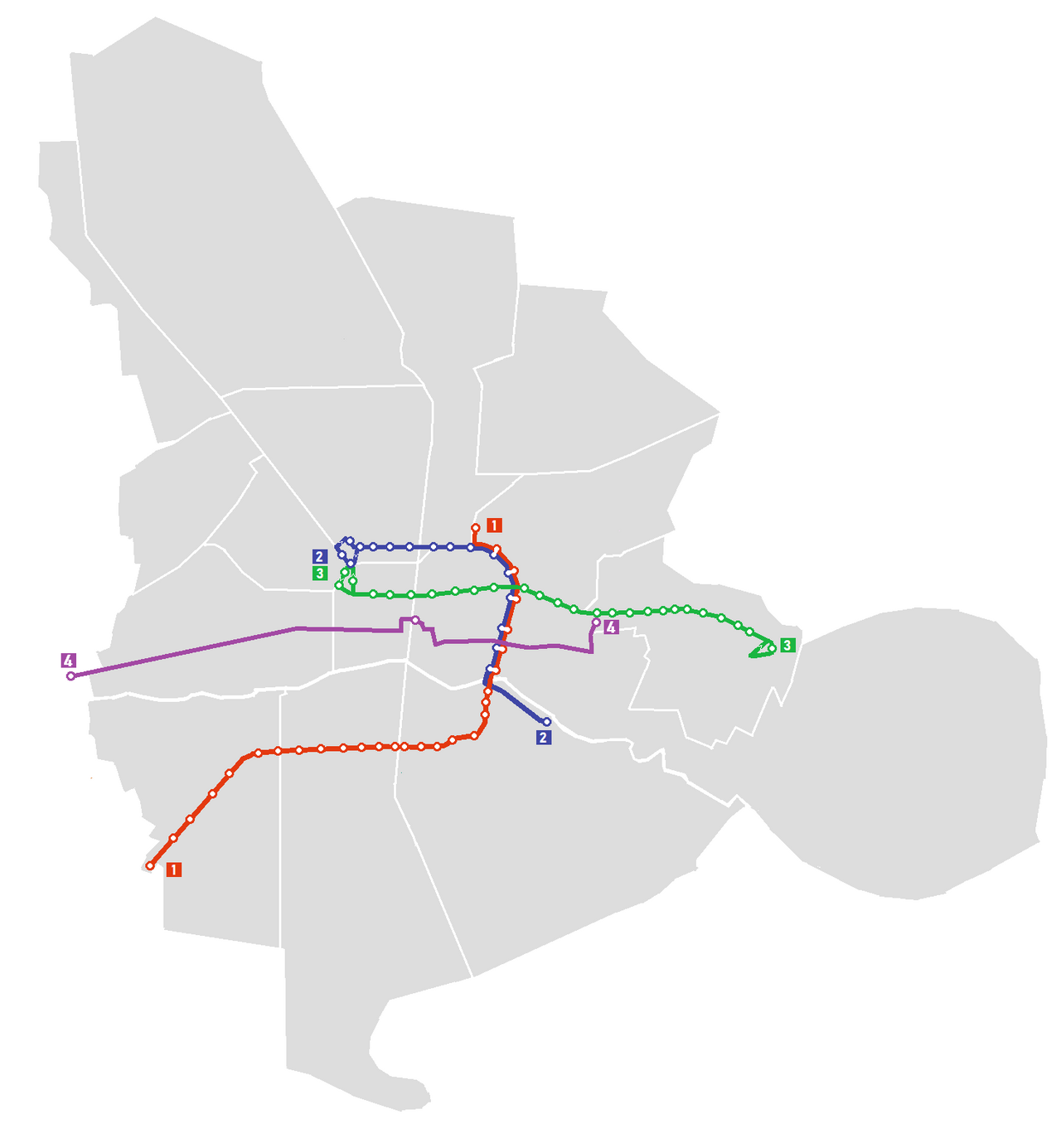 Foto fra Esfahan, Iran – Esfahan BRT map