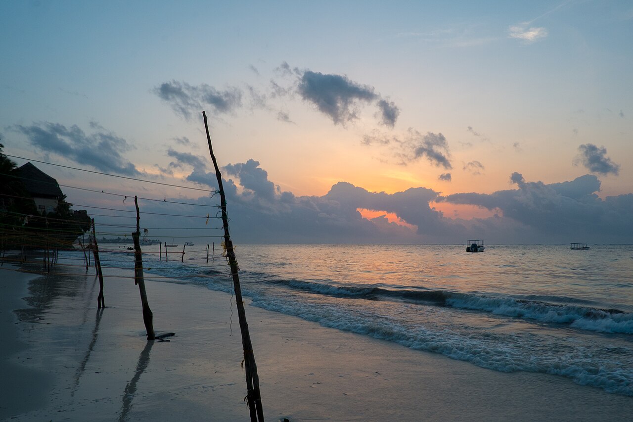 Foto fra Mombasa, Kenya – Mombasa beach sunrise
