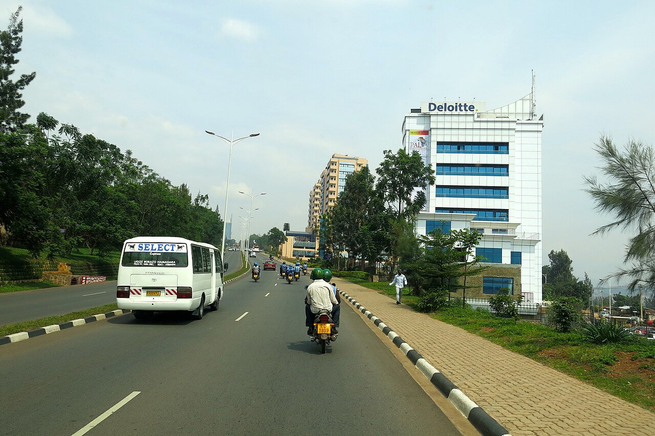Foto fra Kigali, Rwanda – KN3 Road Deloitte Kigali