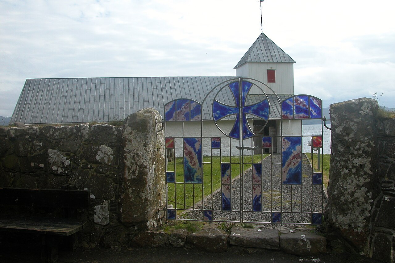 Foto fra Kirkjubøur, Færøyene – Kirkjubøur, Faroe Islands