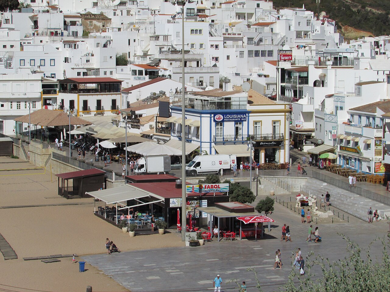 Foto fra Albufeira, Portugal – 15-09- Albufeira old town