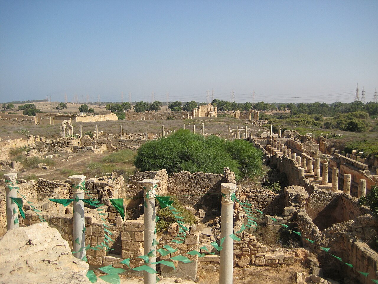 Foto fra Leptis Magna, Libya – Leptis Magna view