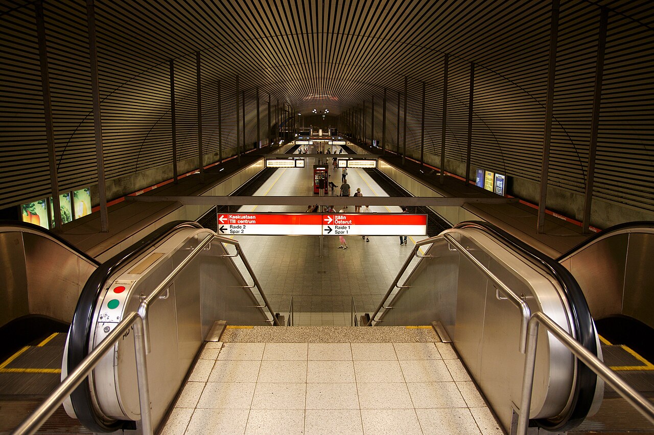 Foto fra Helsinki, Finland – Hakaniemen metroasema 2