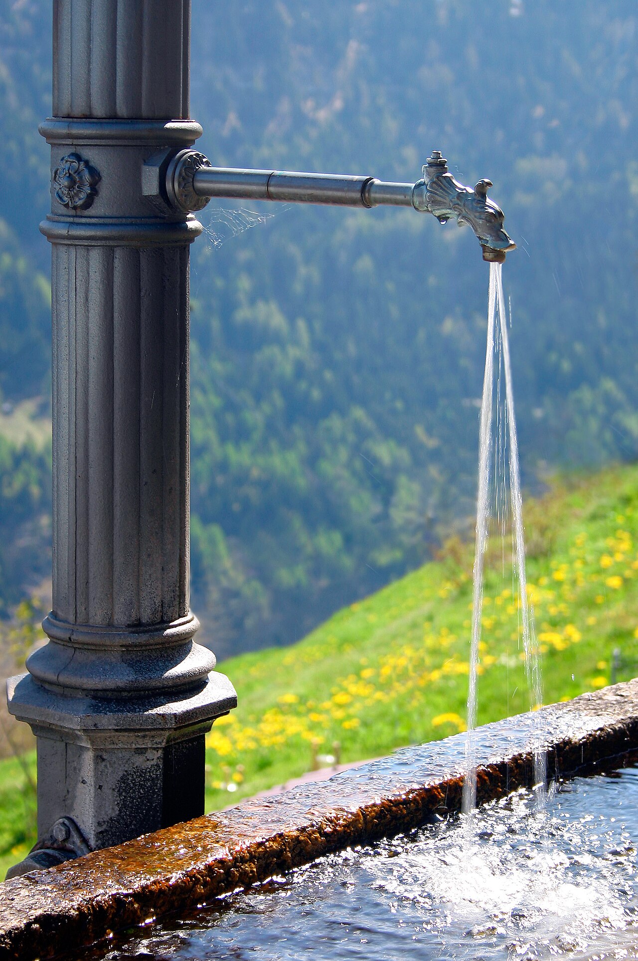 Foto fra Sveits – Fresh water fountain