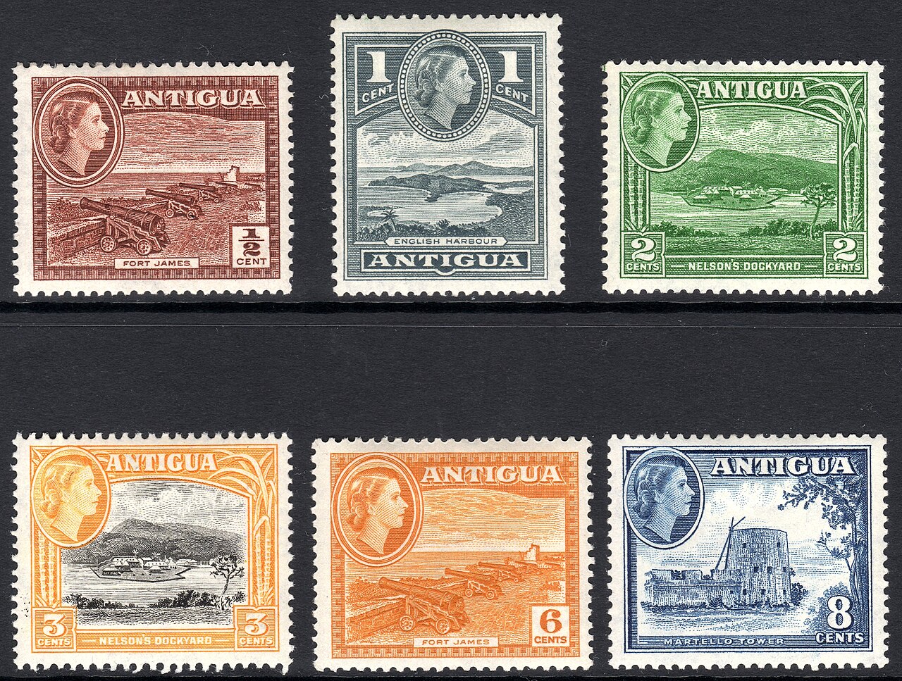 Foto fra Antigua & Barbuda, Antigua og Barbuda – 1953 Antigua stamps