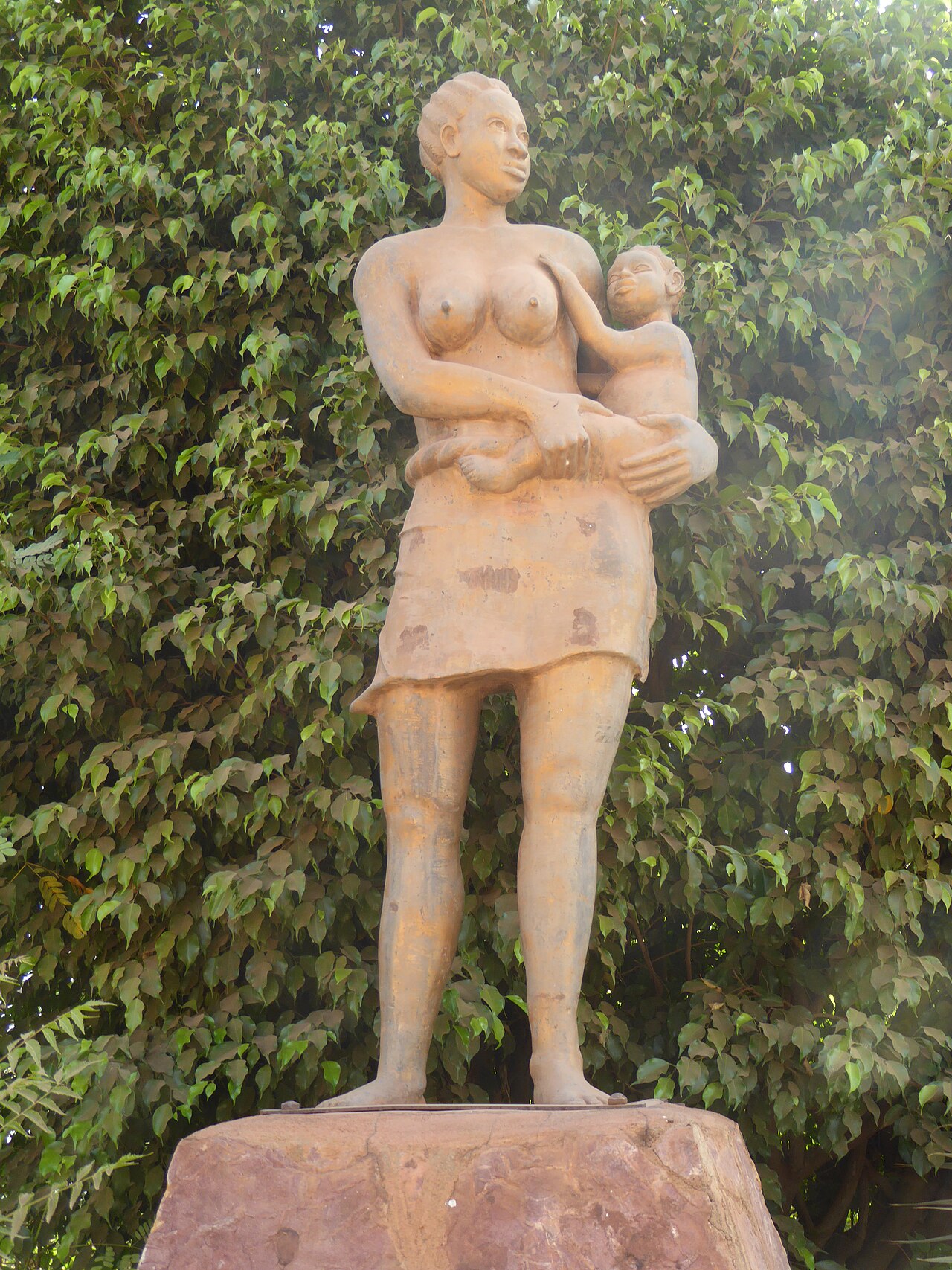 Foto fra Bamako, Mali – StatueCiteNigerBamako