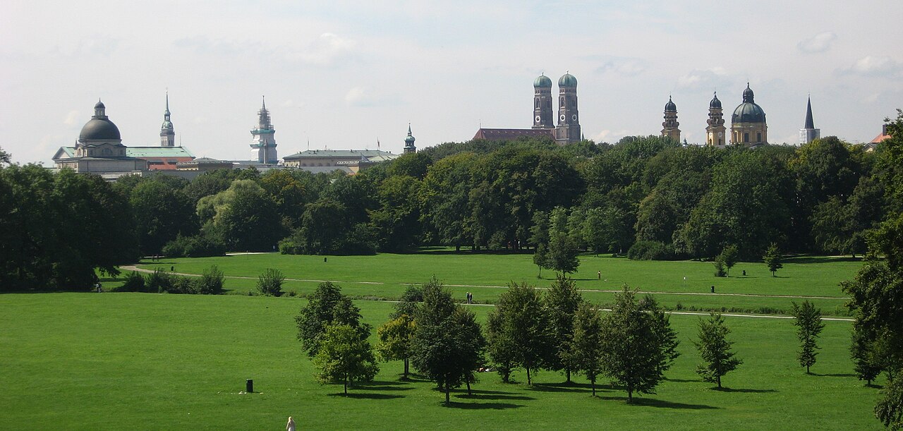 Foto fra München, Tyskland – Englischer Garten from Monopteros
