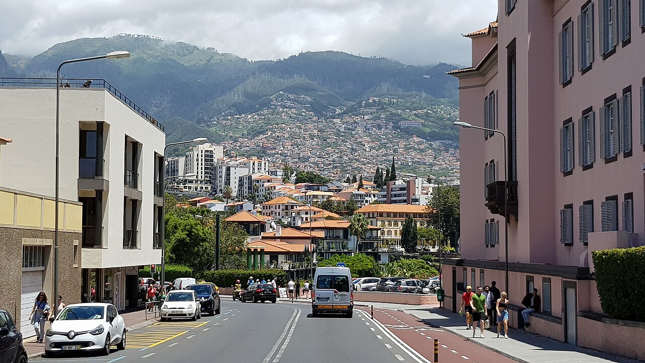 Foto fra Madeira, Portugal – Funchal mountains view