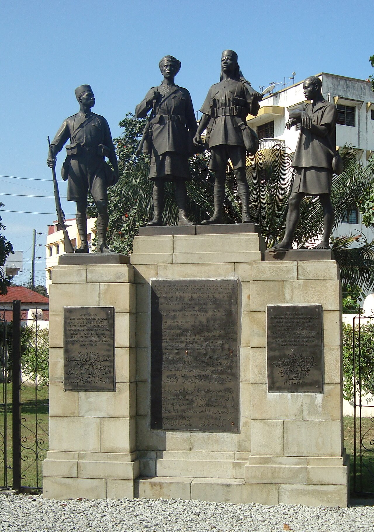 Foto fra Mombasa, Kenya – Askari monument Mombasa