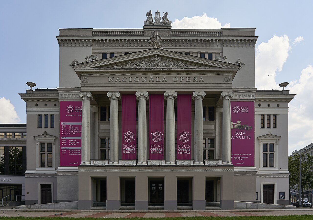 Foto fra Riga, Latvia – 6800 LVA Riga opera