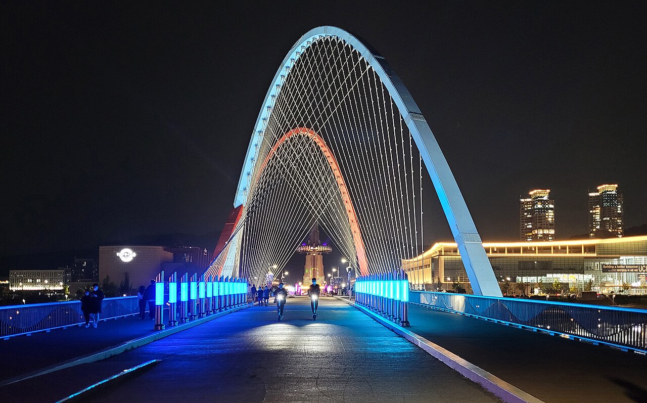 Foto fra Sør-Korea – Expo Bridge in Daejeon