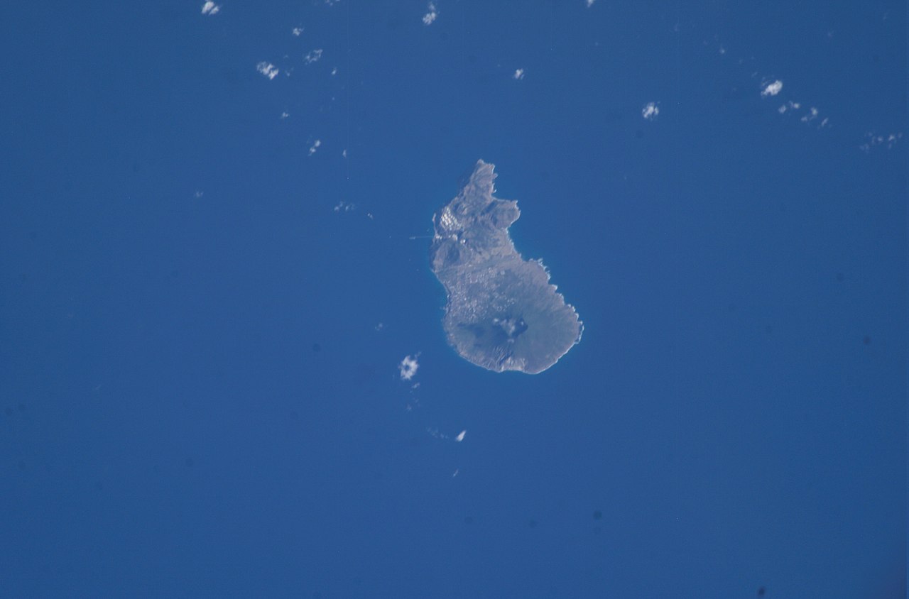 Foto fra Sint Eustatius – Sint Eustatius from ISS