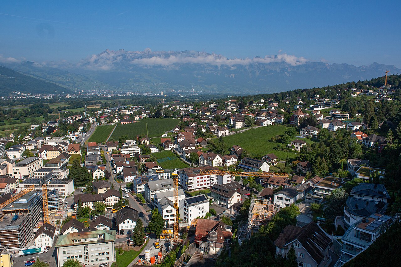 Foto fra Vaduz, Liechtenstein – View of Vaduz