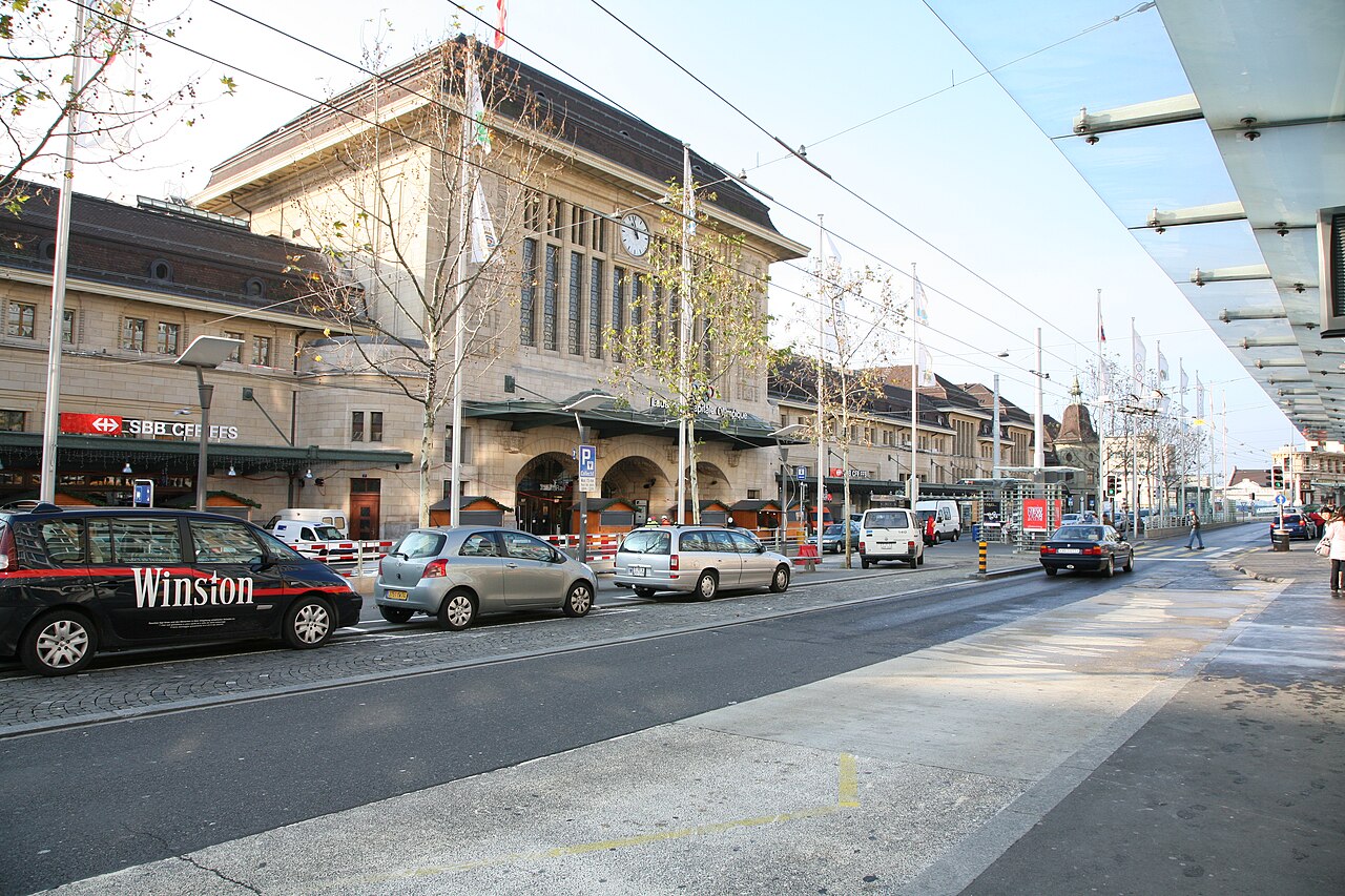 Foto fra Lausanne, Sveits – Gare-lausanne-IMG 0002