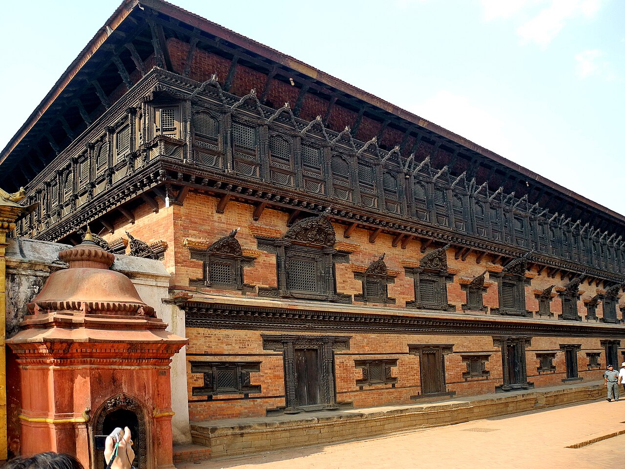 Foto fra Kathmandu, Nepal – Bhaktapur palais 55 fenetres