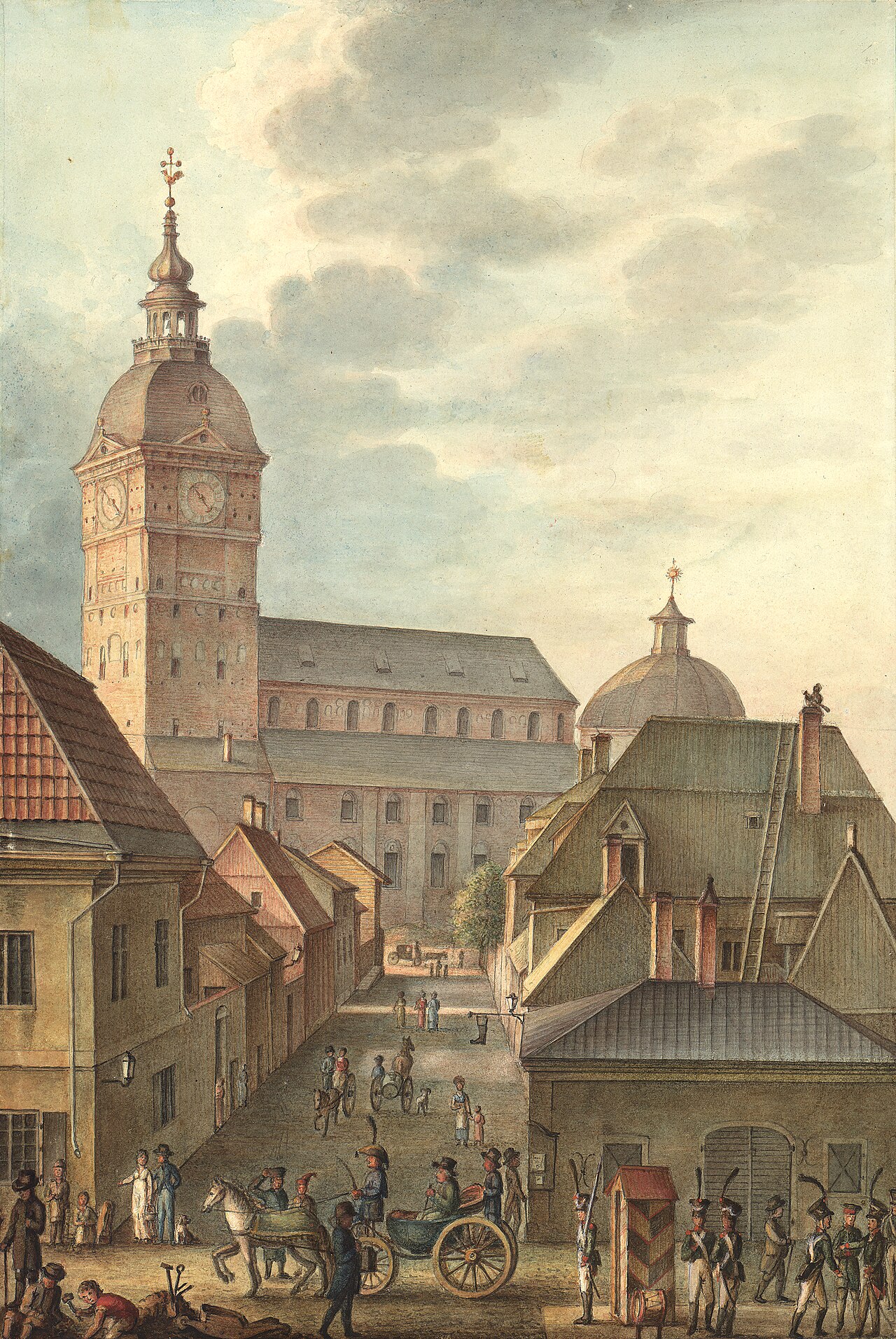 Foto fra Åbo, Finland – Cathedral of Turku 1814