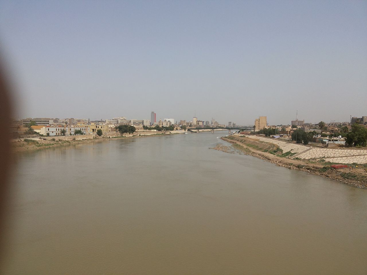 Foto fra Baghdad, Irak – Tigris in Baghdad