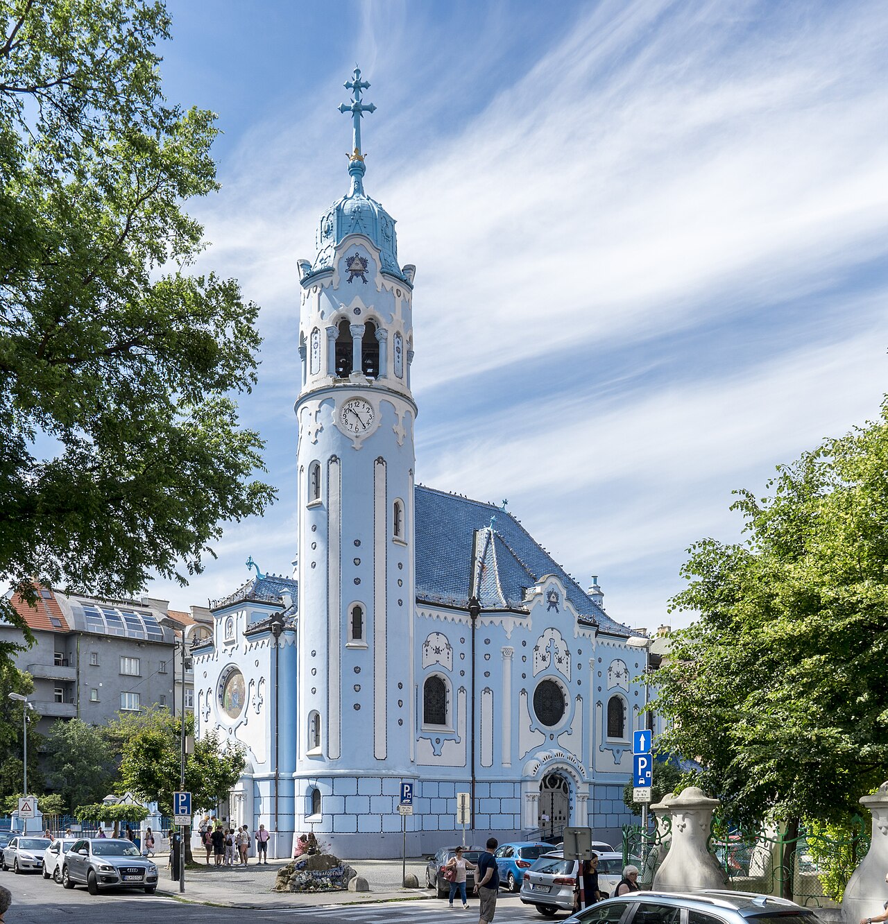 Foto fra Bratislava, Slovakia – Blue Church, Bratislava 02