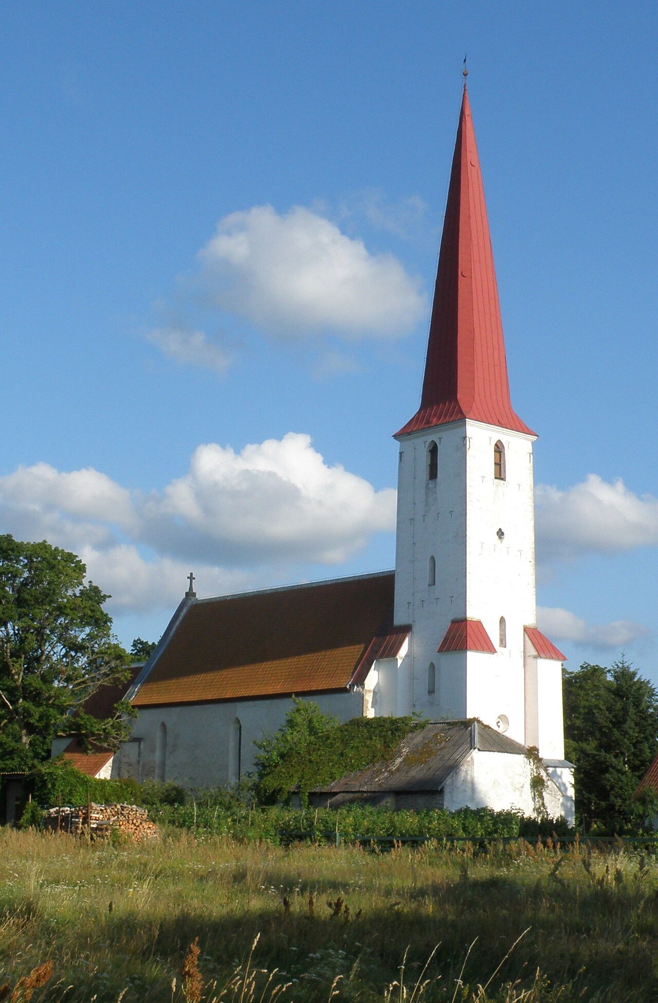 Foto fra Saaremaa, Estland – Kihelkonna Mihkli kirik