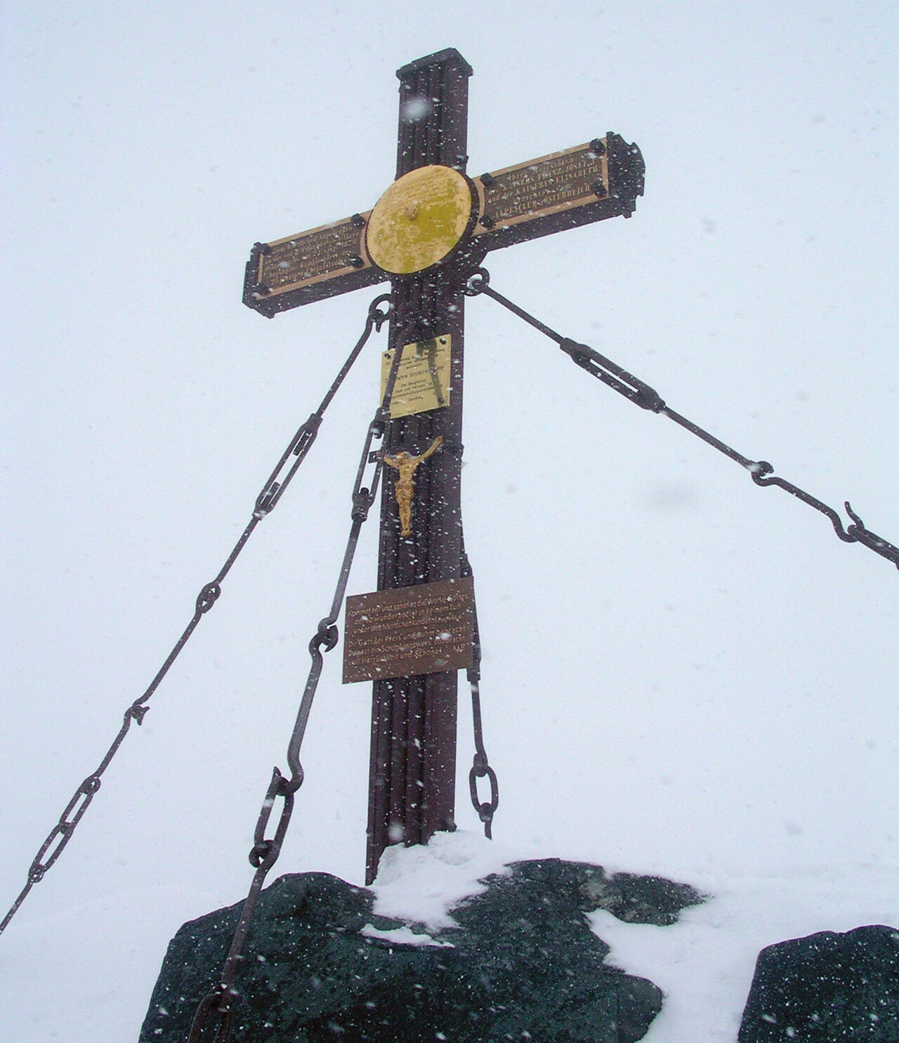 Foto fra Grossglockner, Østerrike – Gipfelkreuz Großglockner
