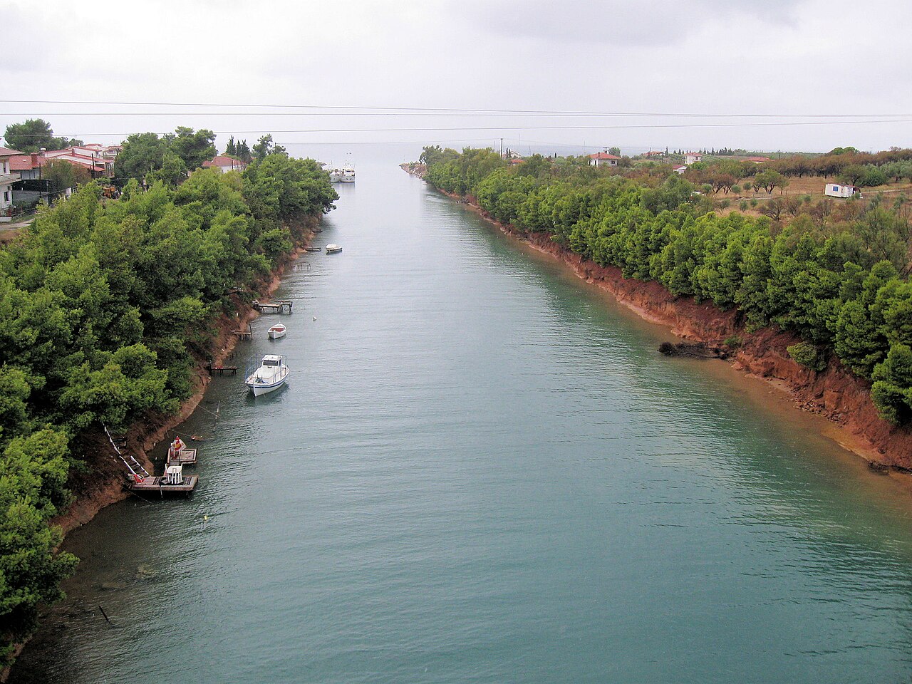 Foto fra Halkidiki, Hellas – Kanal von Potidea