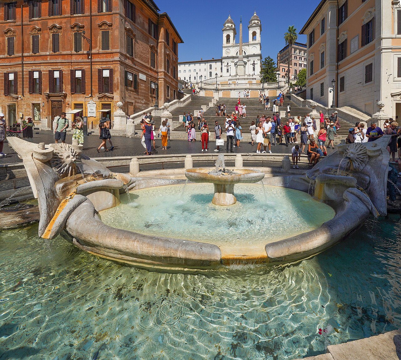 Foto fra Rome, Italia – Barcaccia e scalinata