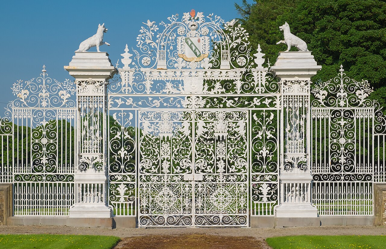 Foto fra Wales – Chirk Castle gates