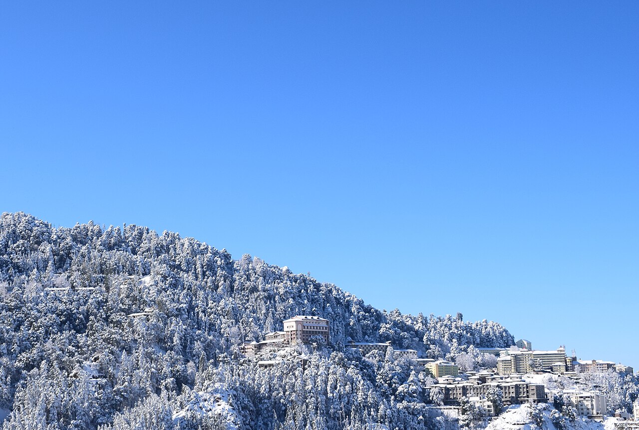 Foto fra Simla, India – COE Sanjauli in snow