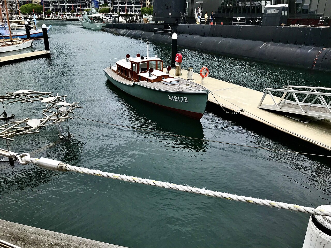 Foto fra Sydney - Darling Harbour, Australia – HMAS MB 172