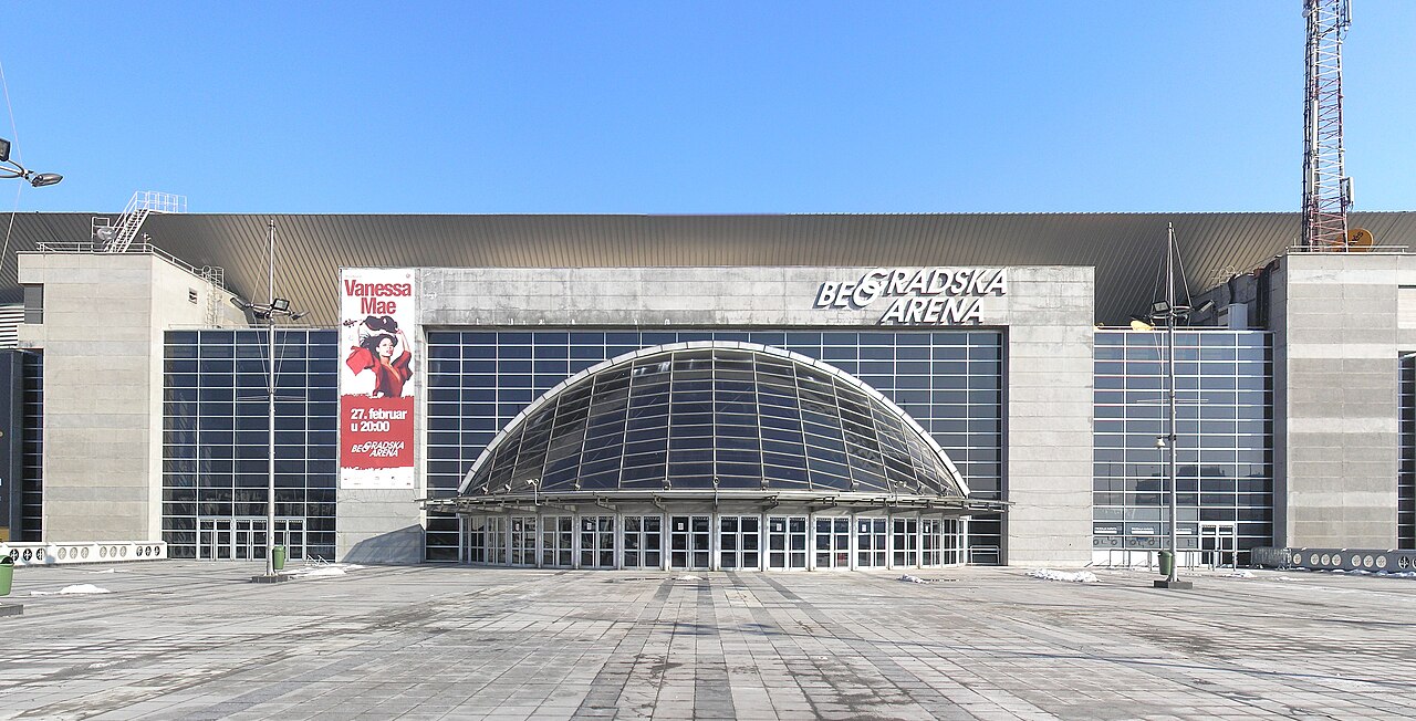 Foto fra Belgrade, Serbia og Montenegro (tidl. Jugoslavia) – Belgrade Arena (SER)