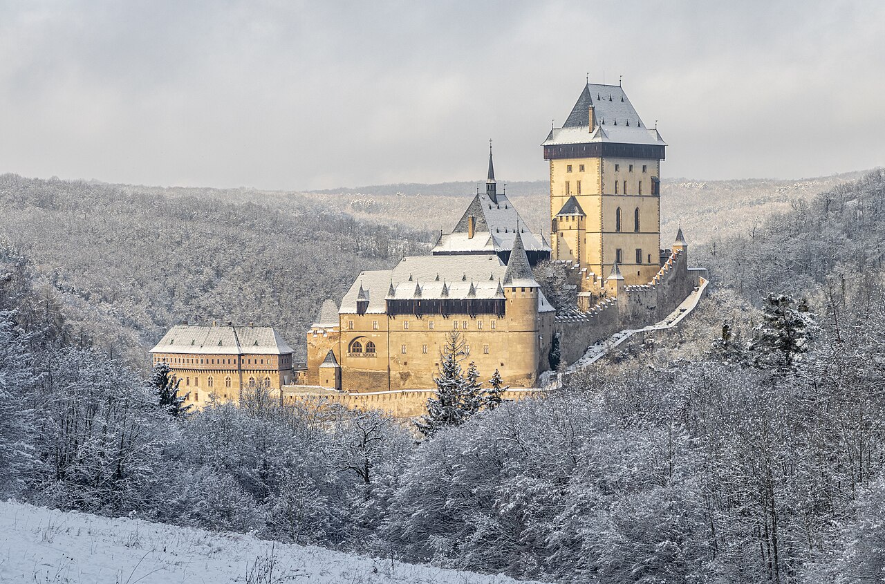 Foto fra Tsjekkia – Karlštejn in winter