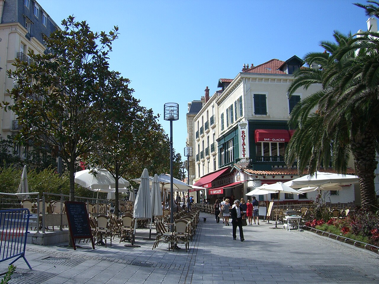 Foto fra Biarritz, Frankrike – Pedestrian street in Biarritz