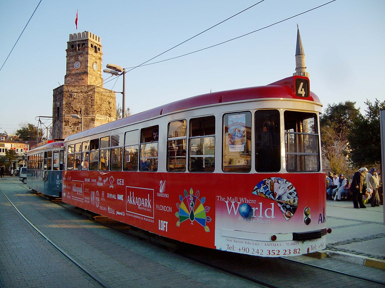 Foto fra Antalya, Tyrkia – Antalya Strassenbahn