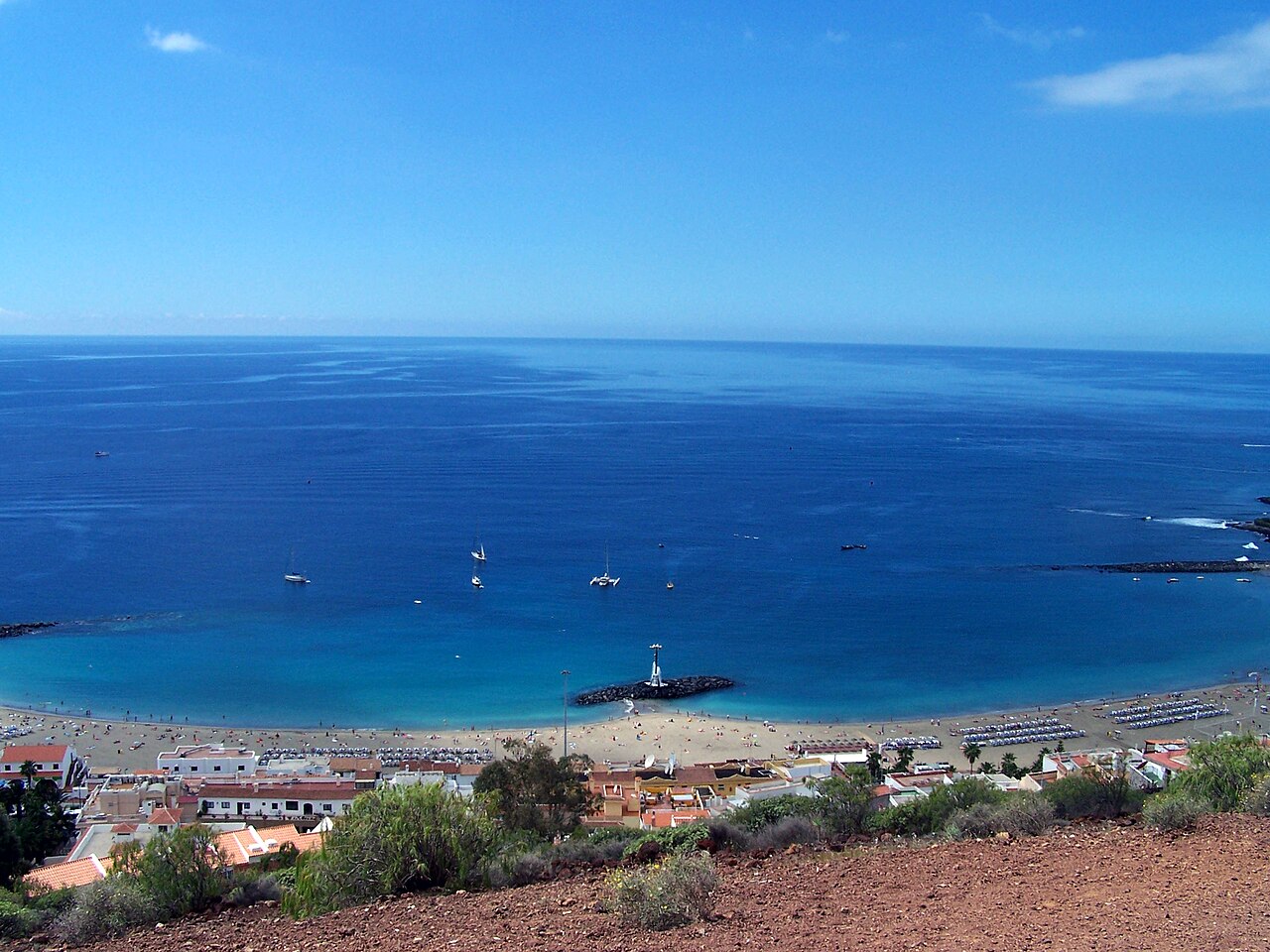 Foto fra Los Cristianos, Kanariøyene – Playa de Los Cristianos
