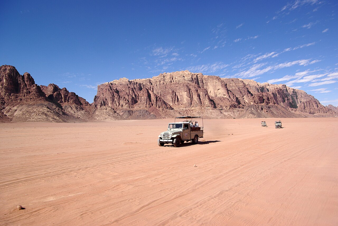 Foto fra Jordan – Wadi Rum BW 16