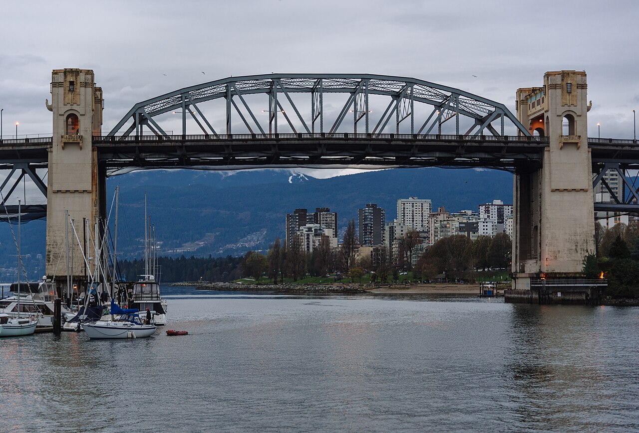 Foto fra Vancouver, Canada – Burrard Bridge 04