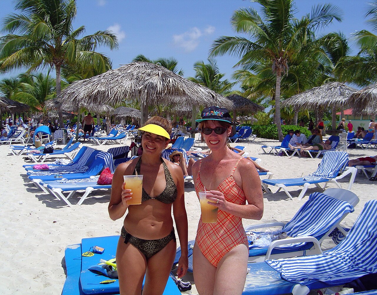 Foto fra Bahamas – Beach drinks